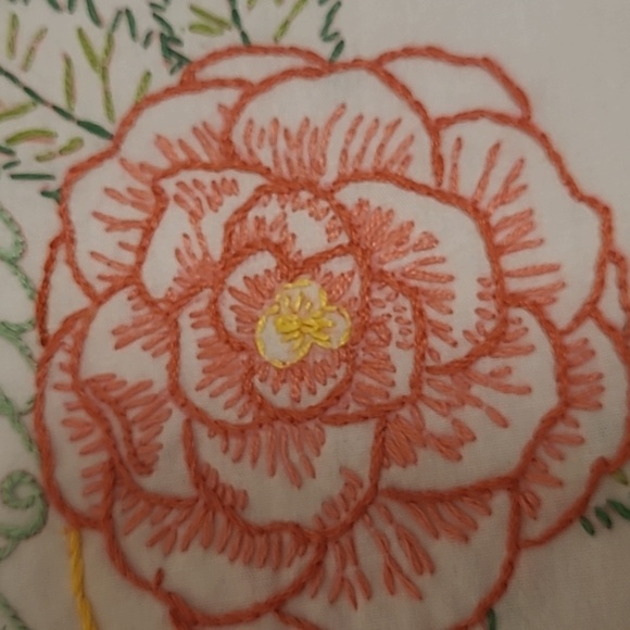 Vintage Hand Stitched Alabama State Bird & Flower - Picture 9 of 16